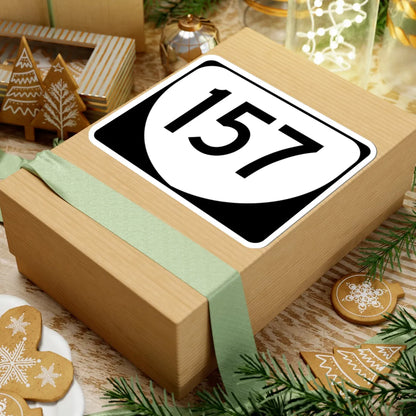 Virginia 157 (Virginia) (Road Sign) STICKER Vinyl Kiss-Cut Decal - The Sticker Space