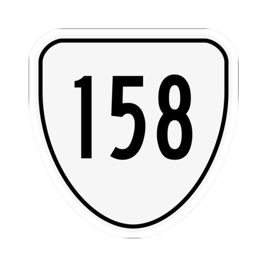 Virginia 158 1956 (Virginia) (Road Sign) STICKER Vinyl Kiss-Cut Decal 2 Inch White - The Sticker Space