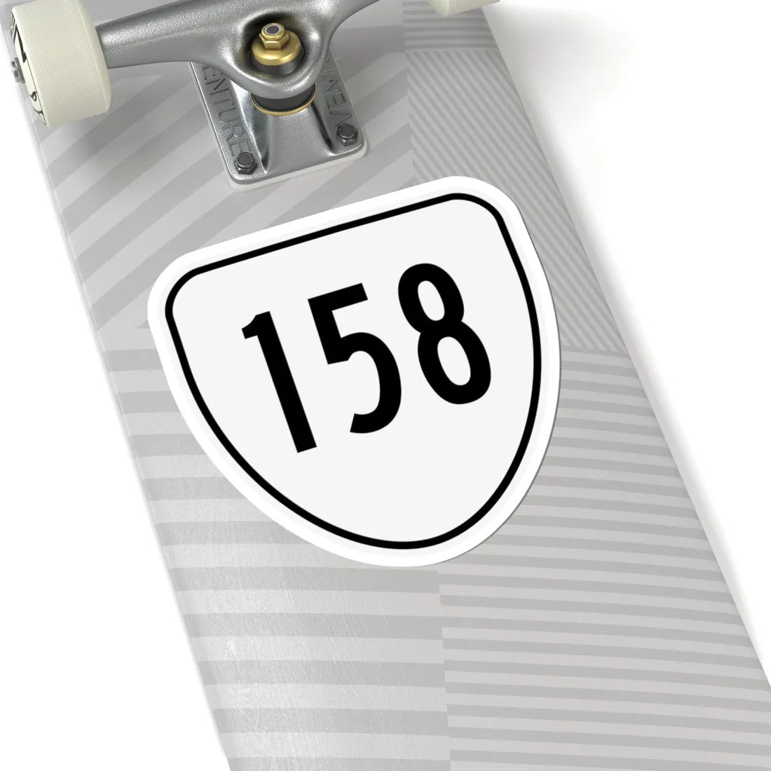 Virginia 158 1956 (Virginia) (Road Sign) STICKER Vinyl Kiss-Cut Decal - The Sticker Space