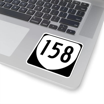 Virginia 158 1980 (Virginia) (Road Sign) STICKER Vinyl Kiss-Cut Decal - The Sticker Space