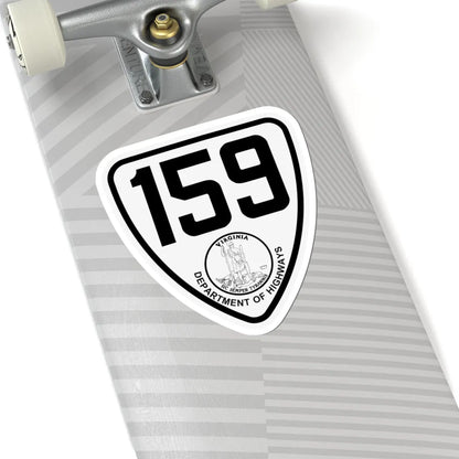 Virginia 159 1924 (Virginia) (Road Sign) STICKER Vinyl Kiss-Cut Decal - The Sticker Space