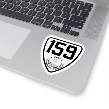 Virginia 159 1924 (Virginia) (Road Sign) STICKER Vinyl Kiss-Cut Decal - The Sticker Space