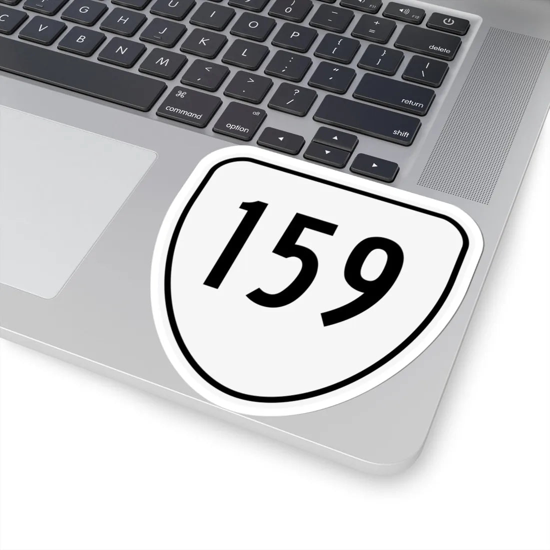 Virginia 159 1956 (Virginia) (Road Sign) STICKER Vinyl Kiss-Cut Decal - The Sticker Space