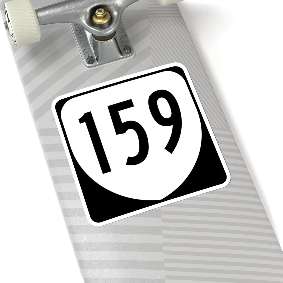 Virginia 159 1980 (Virginia) (Road Sign) STICKER Vinyl Kiss-Cut Decal - The Sticker Space