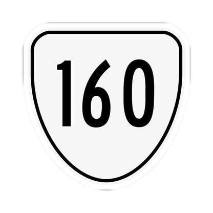 Virginia 160 1956 (Virginia) (Road Sign) STICKER Vinyl Kiss-Cut Decal 2 Inch White - The Sticker Space