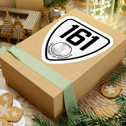 Virginia 161 1924 (Virginia) (Road Sign) STICKER Vinyl Kiss-Cut Decal - The Sticker Space