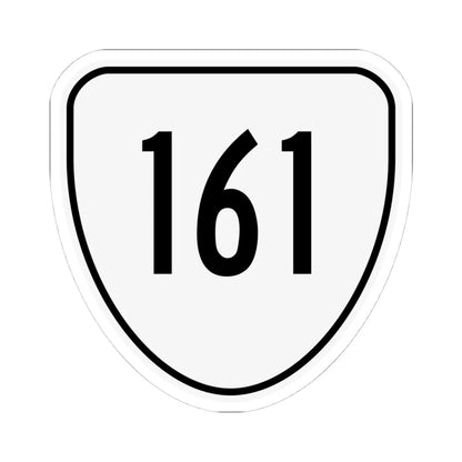Virginia 161 1956 (Virginia) (Road Sign) STICKER Vinyl Kiss-Cut Decal 4 Inch White - The Sticker Space