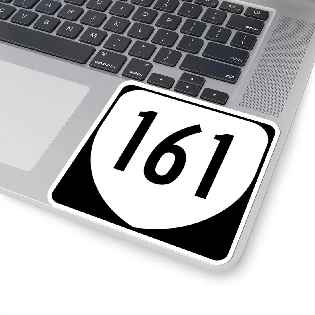 Virginia 161 1980 (Virginia) (Road Sign) STICKER Vinyl Kiss-Cut Decal - The Sticker Space