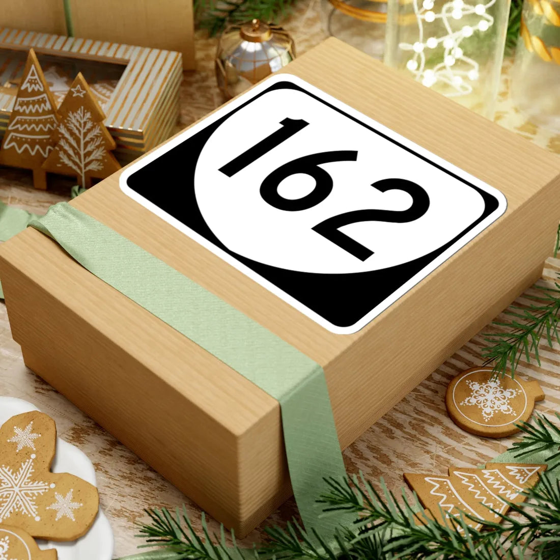 Virginia 162 (Virginia) (Road Sign) STICKER Vinyl Kiss-Cut Decal - The Sticker Space