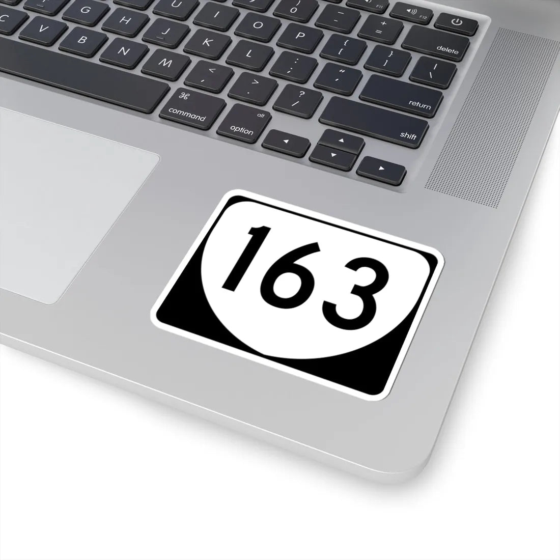 Virginia 163 (Virginia) (Road Sign) STICKER Vinyl Kiss-Cut Decal - The Sticker Space