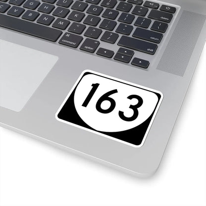 Virginia 163 (Virginia) (Road Sign) STICKER Vinyl Kiss-Cut Decal - The Sticker Space