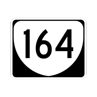 Virginia 164 (Virginia) (Road Sign) STICKER Vinyl Kiss-Cut Decal 3 Inch White - The Sticker Space