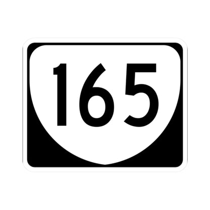 Virginia 165 (Virginia) (Road Sign) STICKER Vinyl Kiss-Cut Decal 2 Inch White - The Sticker Space