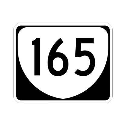 Virginia 165 (Virginia) (Road Sign) STICKER Vinyl Kiss-Cut Decal 4 Inch White - The Sticker Space