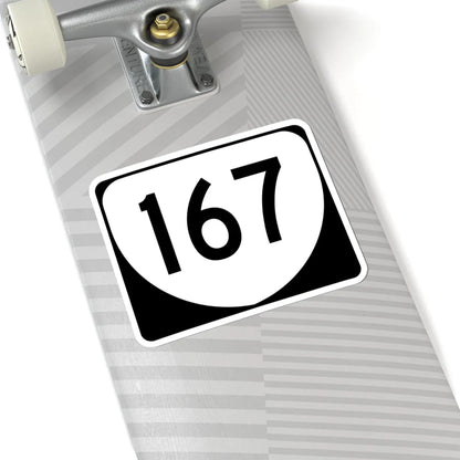 Virginia 167 (Virginia) (Road Sign) STICKER Vinyl Kiss-Cut Decal - The Sticker Space