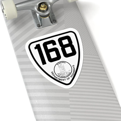 Virginia 168 1924 (Virginia) (Road Sign) STICKER Vinyl Kiss-Cut Decal - The Sticker Space