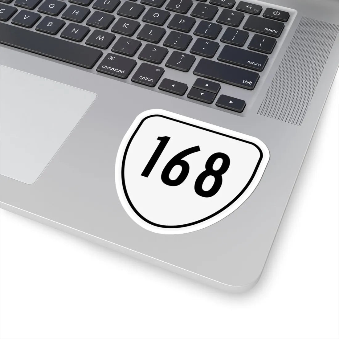 Virginia 168 1956 (Virginia) (Road Sign) STICKER Vinyl Kiss-Cut Decal - The Sticker Space