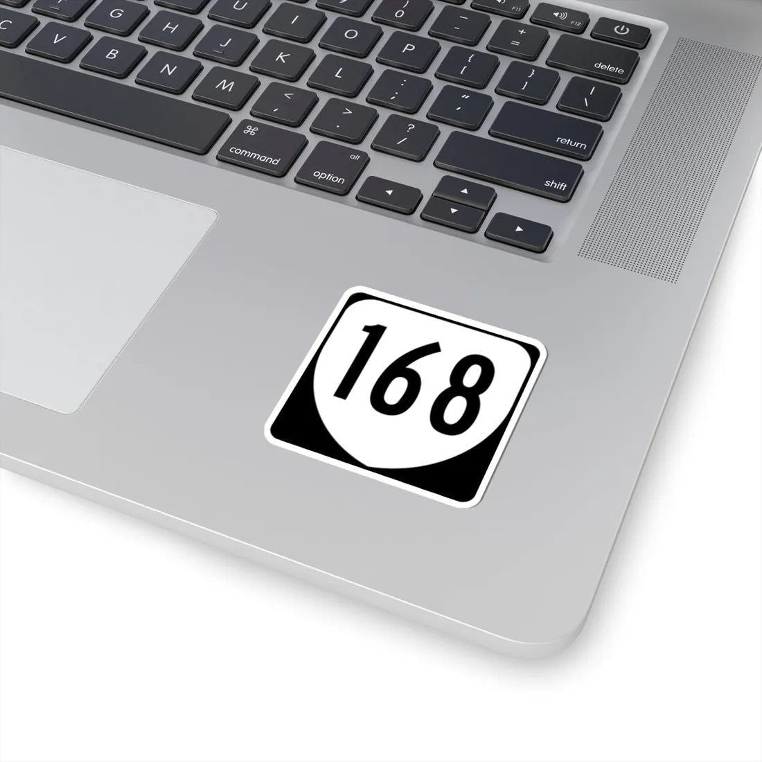 Virginia 168 1980 (Virginia) (Road Sign) STICKER Vinyl Kiss-Cut Decal - The Sticker Space