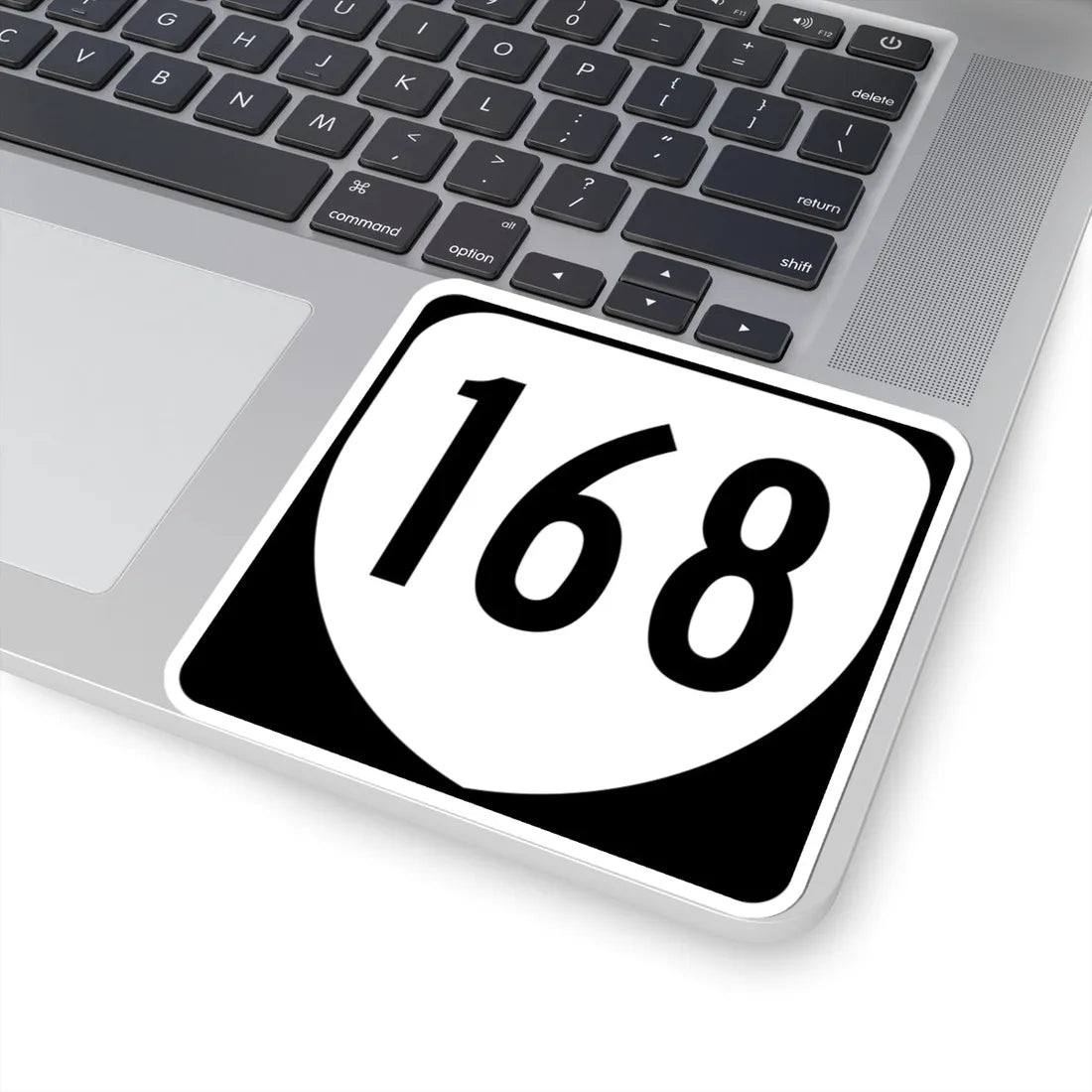 Virginia 168 1980 (Virginia) (Road Sign) STICKER Vinyl Kiss-Cut Decal - The Sticker Space