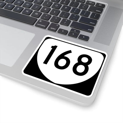 Virginia 168 (Virginia) (Road Sign) STICKER Vinyl Kiss-Cut Decal - The Sticker Space