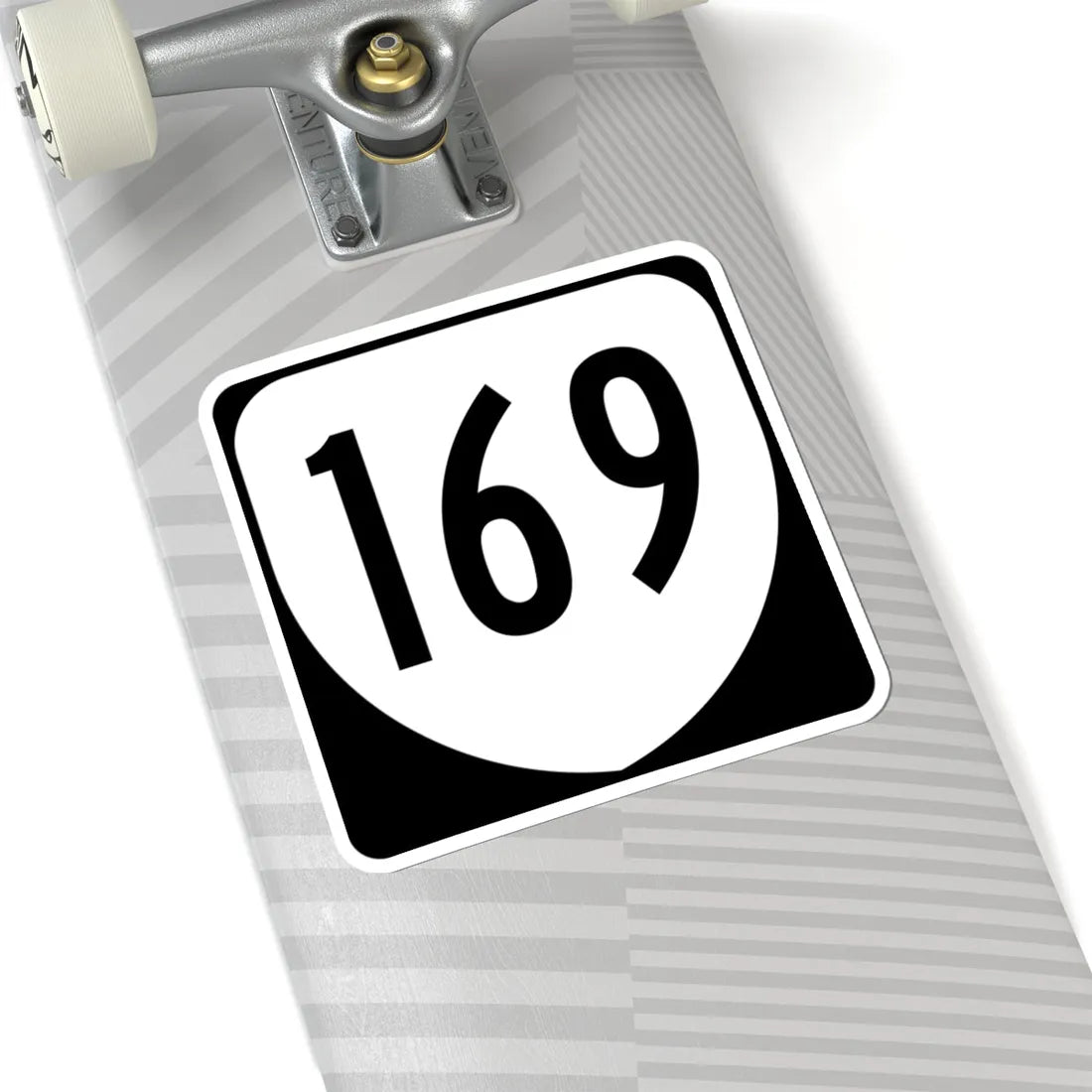 Virginia 169 1980 (Virginia) (Road Sign) STICKER Vinyl Kiss-Cut Decal - The Sticker Space