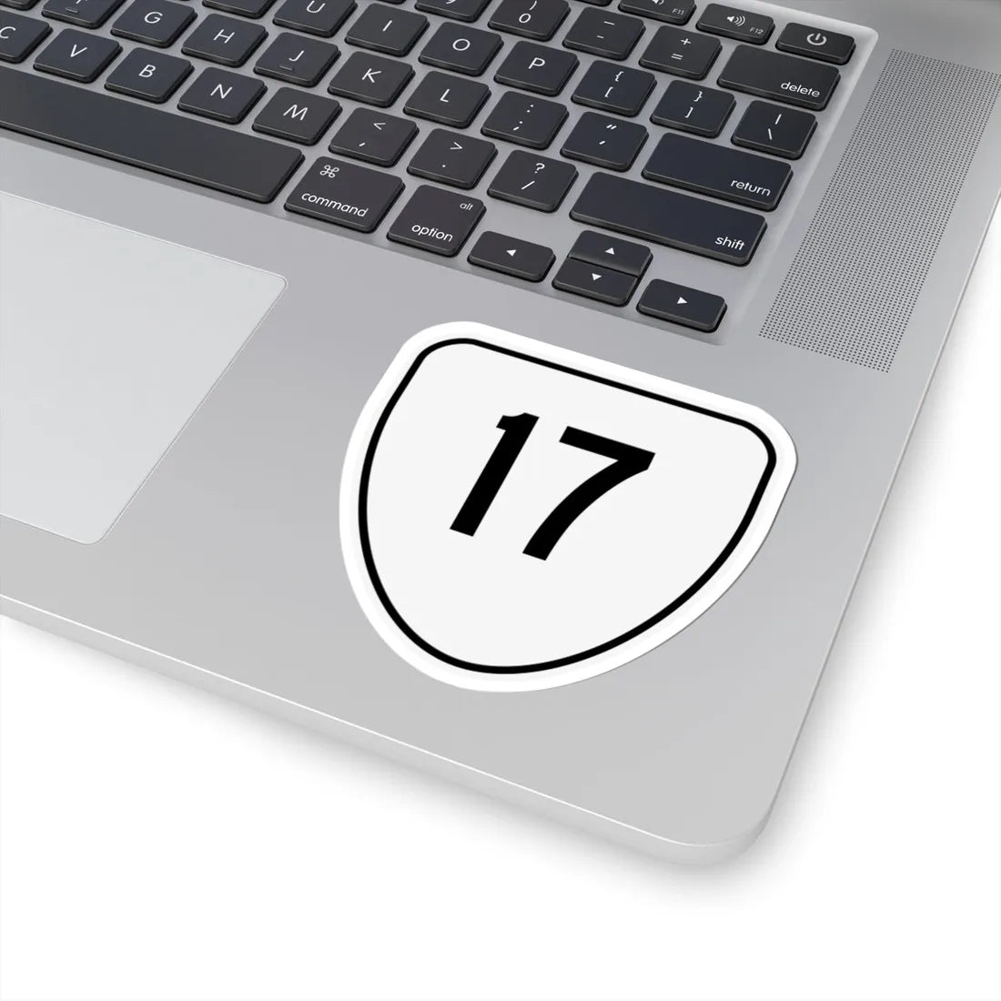 Virginia 17 1956 (Virginia) (Road Sign) STICKER Vinyl Kiss-Cut Decal - The Sticker Space