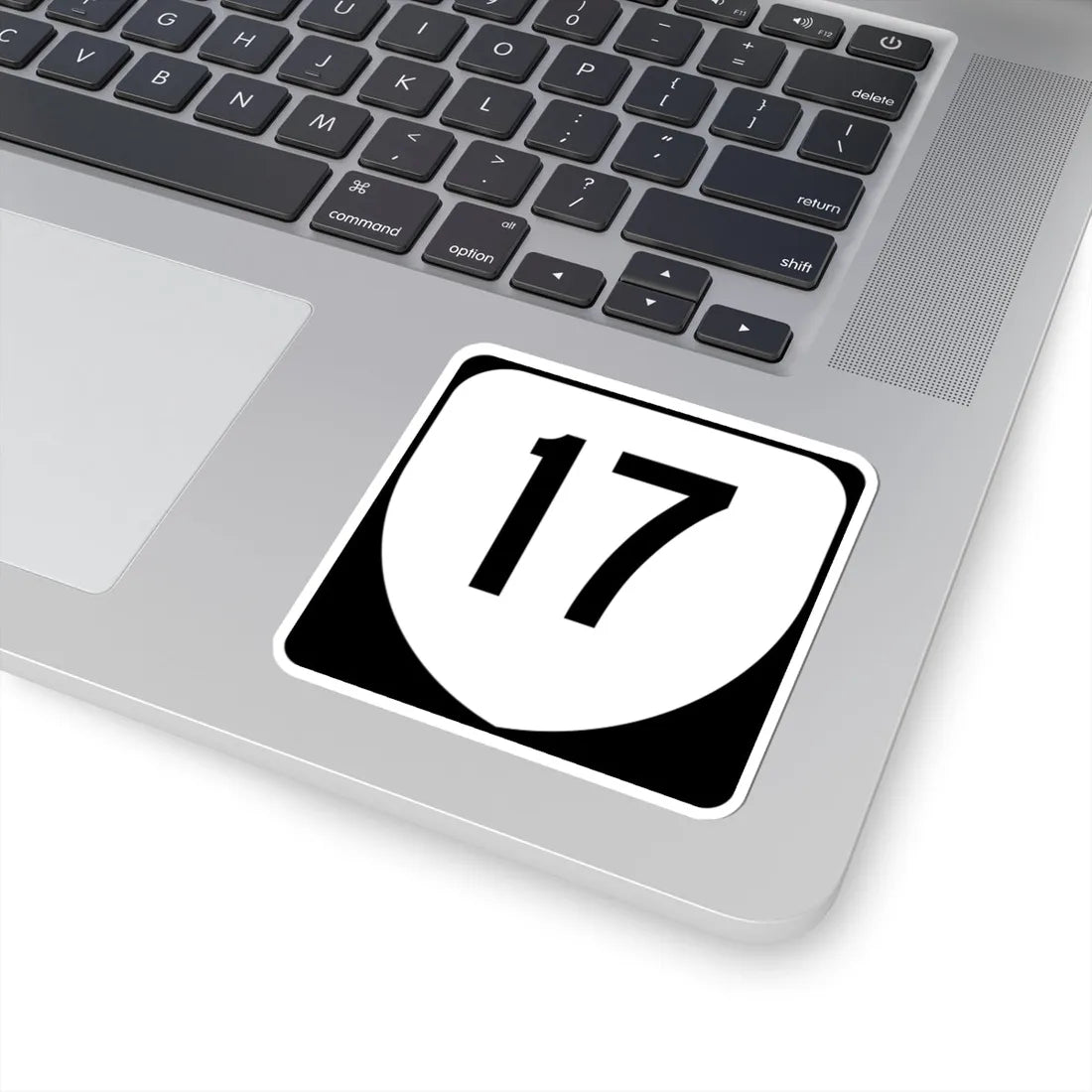 Virginia 17 (Virginia) (Road Sign) STICKER Vinyl Kiss-Cut Decal - The Sticker Space