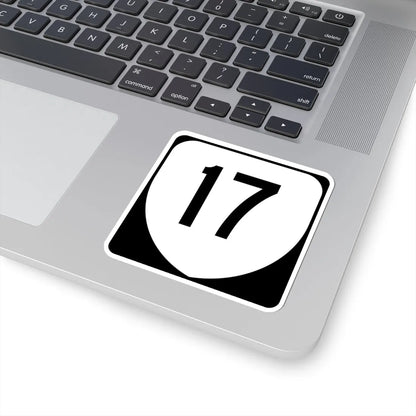 Virginia 17 (Virginia) (Road Sign) STICKER Vinyl Kiss-Cut Decal - The Sticker Space
