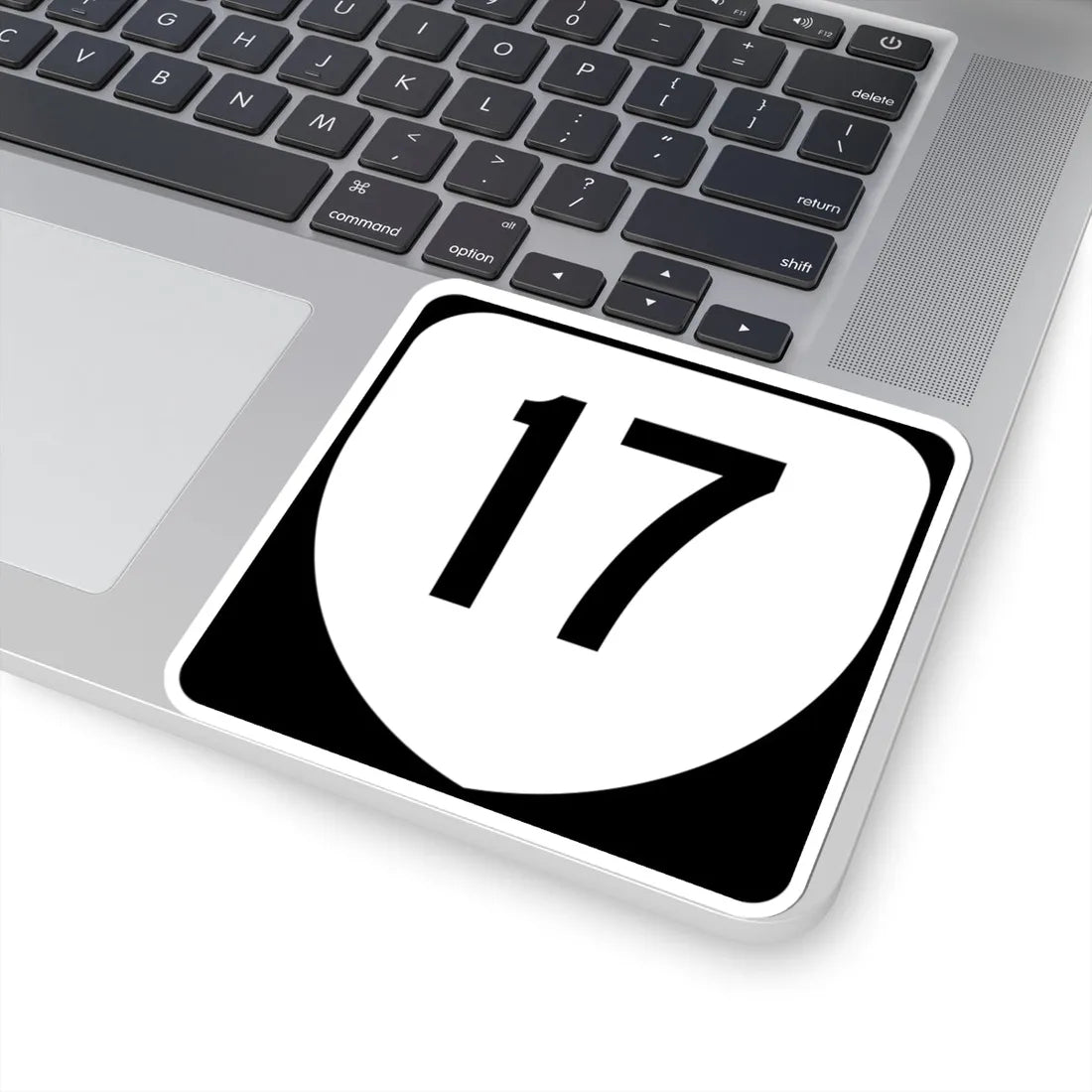 Virginia 17 (Virginia) (Road Sign) STICKER Vinyl Kiss-Cut Decal - The Sticker Space