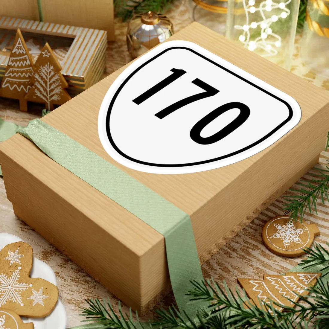 Virginia 170 1956 (Virginia) (Road Sign) STICKER Vinyl Kiss-Cut Decal - The Sticker Space