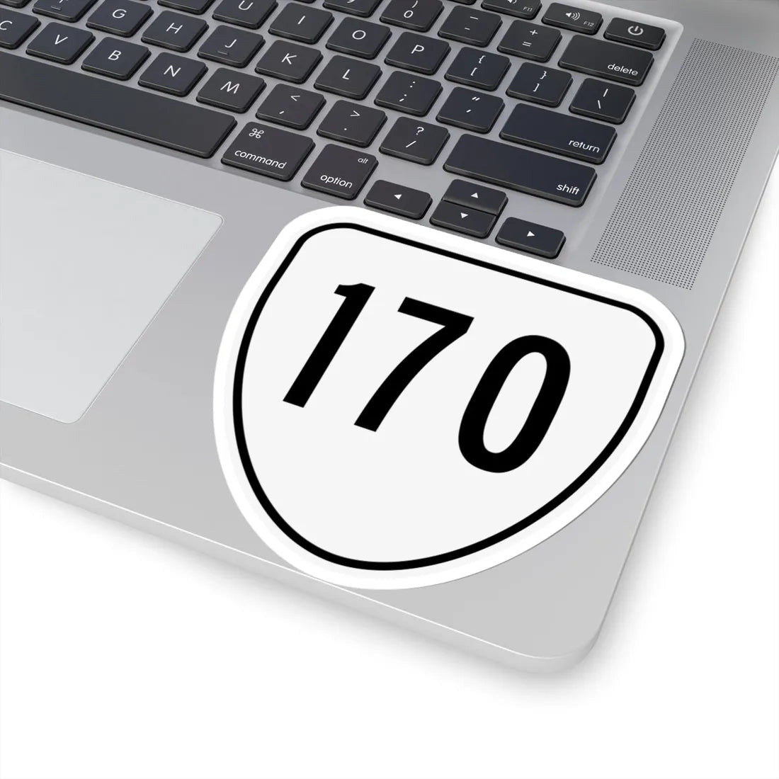 Virginia 170 1956 (Virginia) (Road Sign) STICKER Vinyl Kiss-Cut Decal - The Sticker Space