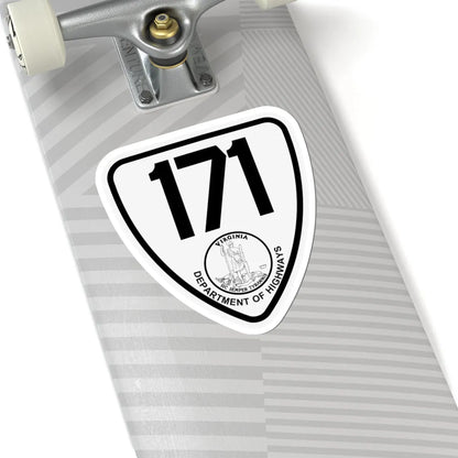 Virginia 171 1924 (Virginia) (Road Sign) STICKER Vinyl Kiss-Cut Decal - The Sticker Space