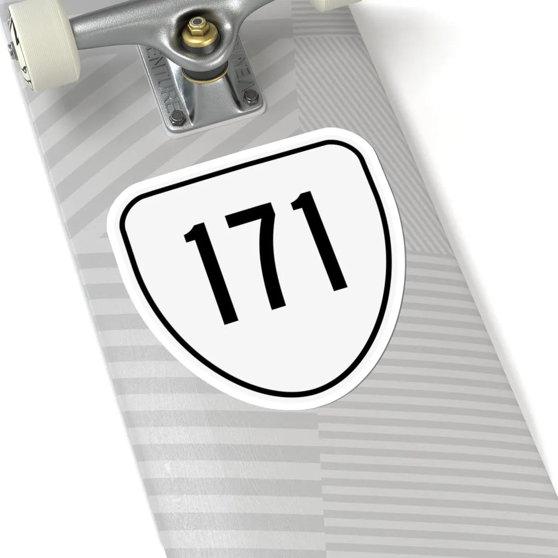 Virginia 171 1956 (Virginia) (Road Sign) STICKER Vinyl Kiss-Cut Decal - The Sticker Space