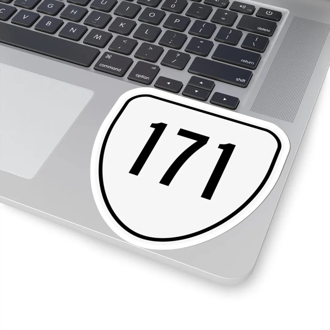 Virginia 171 1956 (Virginia) (Road Sign) STICKER Vinyl Kiss-Cut Decal - The Sticker Space