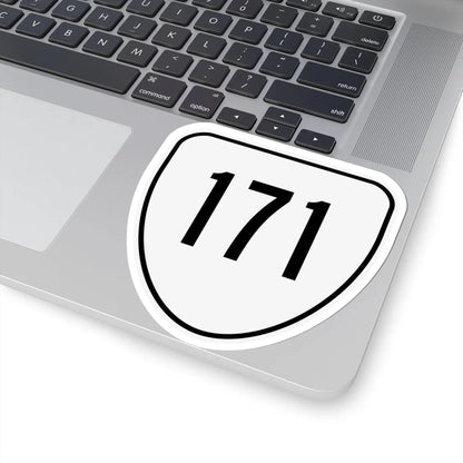 Virginia 171 1956 (Virginia) (Road Sign) STICKER Vinyl Kiss-Cut Decal - The Sticker Space