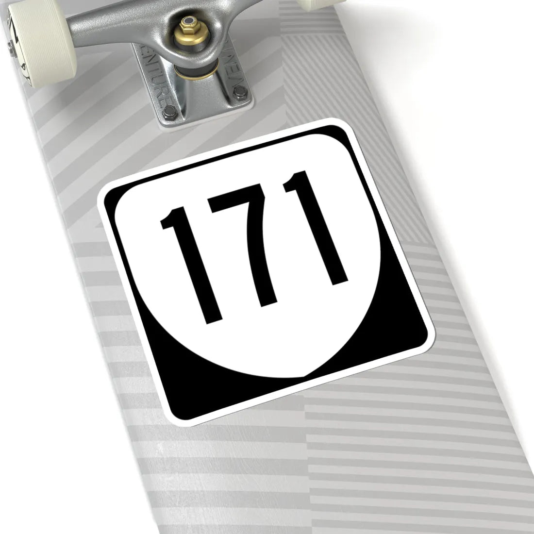 Virginia 171 1980 (Virginia) (Road Sign) STICKER Vinyl Kiss-Cut Decal - The Sticker Space