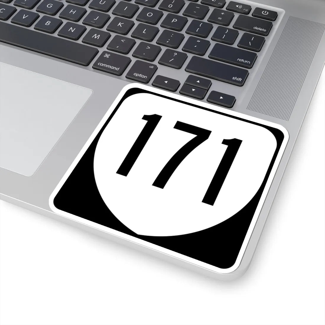 Virginia 171 1980 (Virginia) (Road Sign) STICKER Vinyl Kiss-Cut Decal - The Sticker Space