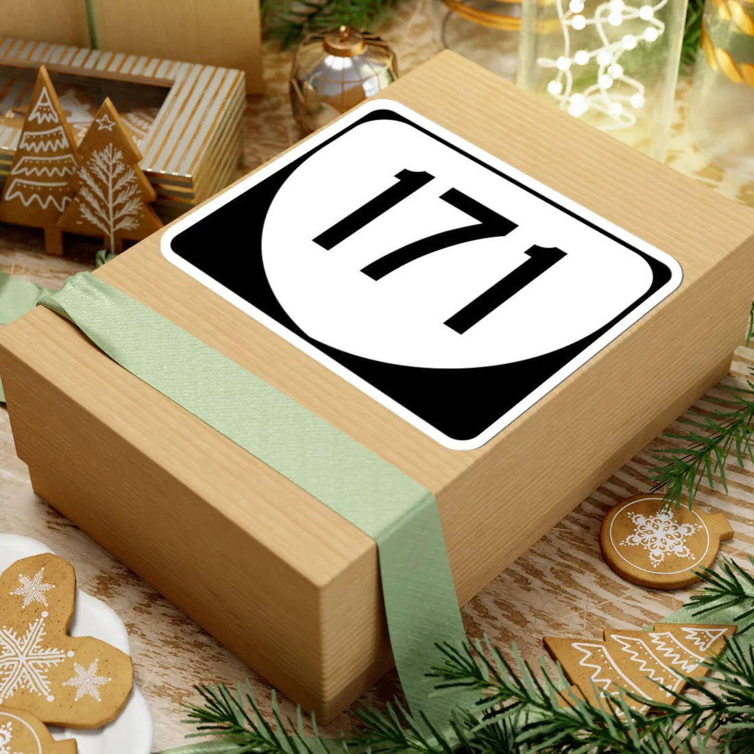 Virginia 171 (Virginia) (Road Sign) STICKER Vinyl Kiss-Cut Decal - The Sticker Space