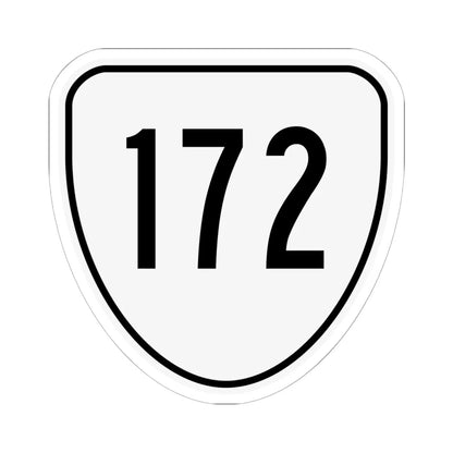 Virginia 172 1956 (Virginia) (Road Sign) STICKER Vinyl Kiss-Cut Decal 6 Inch White - The Sticker Space