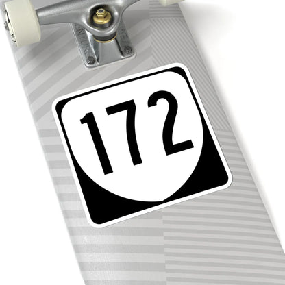 Virginia 172 1980 (Virginia) (Road Sign) STICKER Vinyl Kiss-Cut Decal - The Sticker Space