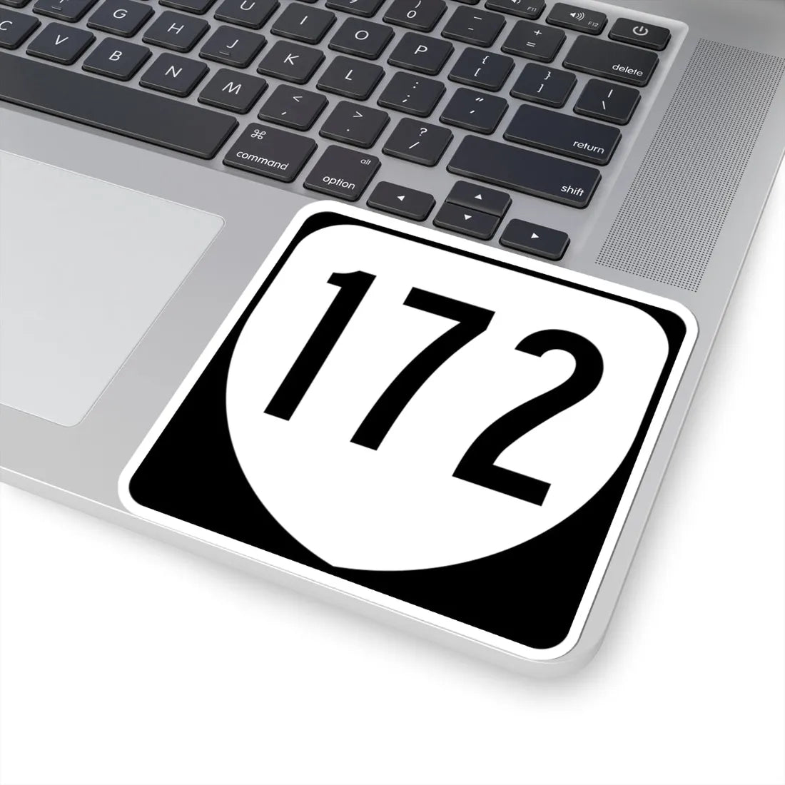 Virginia 172 1980 (Virginia) (Road Sign) STICKER Vinyl Kiss-Cut Decal - The Sticker Space