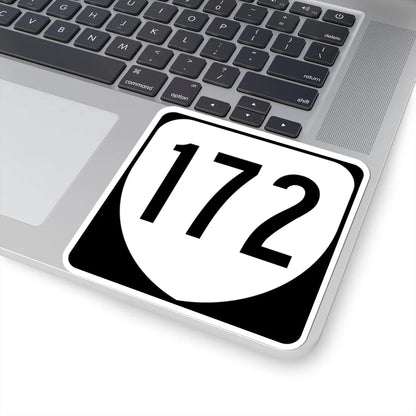 Virginia 172 1980 (Virginia) (Road Sign) STICKER Vinyl Kiss-Cut Decal - The Sticker Space