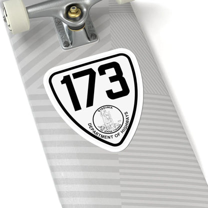 Virginia 173 1924 (Virginia) (Road Sign) STICKER Vinyl Kiss-Cut Decal - The Sticker Space