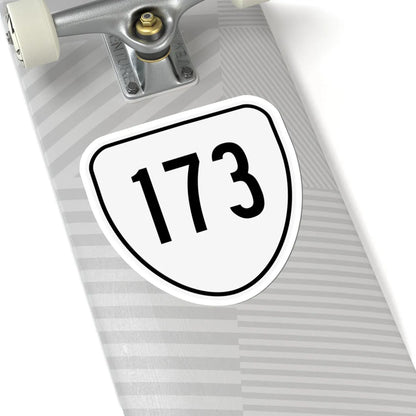 Virginia 173 1956 (Virginia) (Road Sign) STICKER Vinyl Kiss-Cut Decal - The Sticker Space