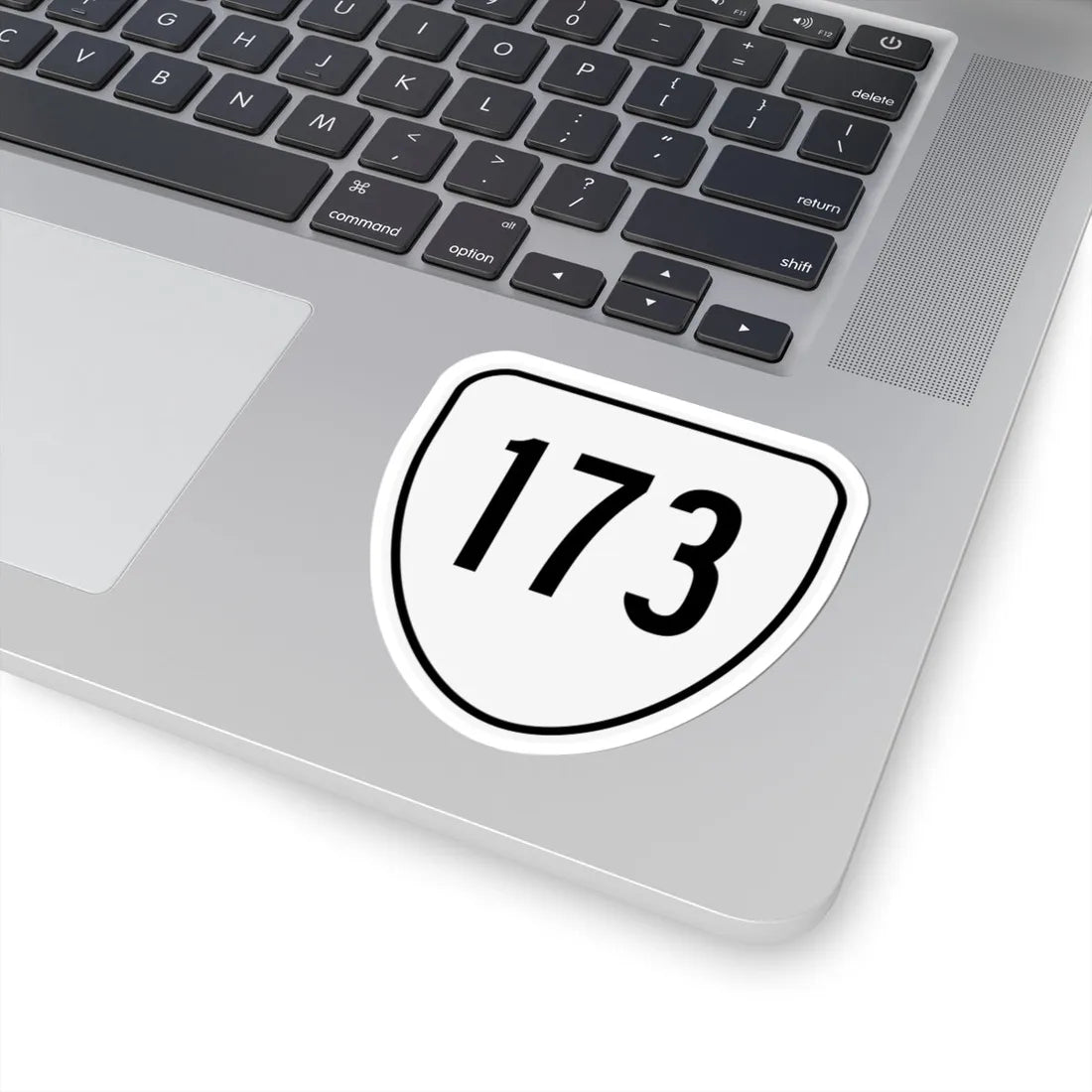 Virginia 173 1956 (Virginia) (Road Sign) STICKER Vinyl Kiss-Cut Decal - The Sticker Space