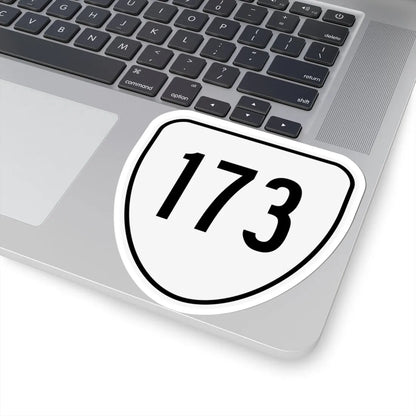 Virginia 173 1956 (Virginia) (Road Sign) STICKER Vinyl Kiss-Cut Decal - The Sticker Space