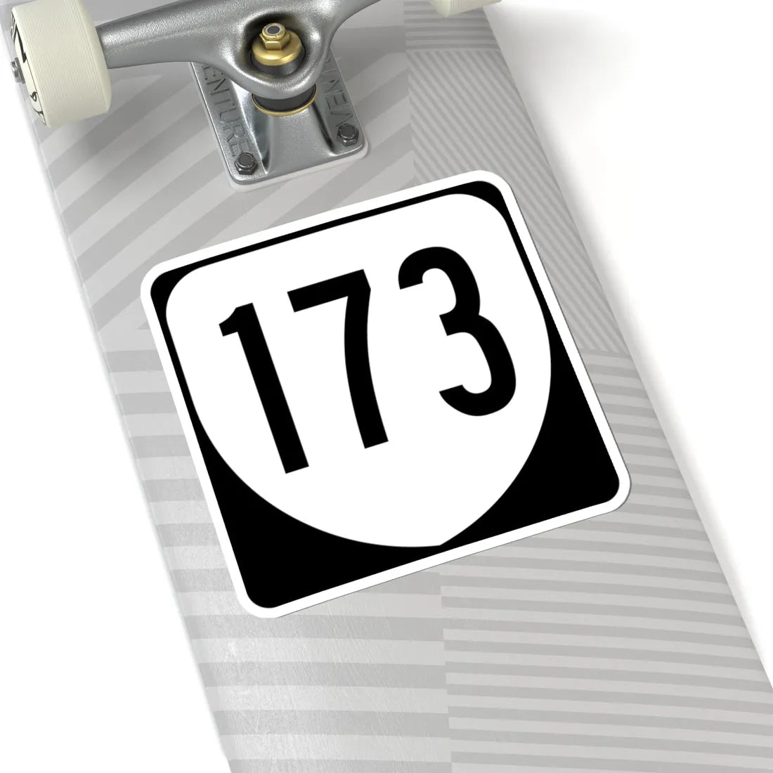 Virginia 173 1980 (Virginia) (Road Sign) STICKER Vinyl Kiss-Cut Decal - The Sticker Space