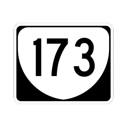 Virginia 173 (Virginia) (Road Sign) STICKER Vinyl Kiss-Cut Decal 6 Inch White - The Sticker Space