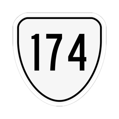 Virginia 174 1956 (Virginia) (Road Sign) STICKER Vinyl Kiss-Cut Decal 6 Inch White - The Sticker Space