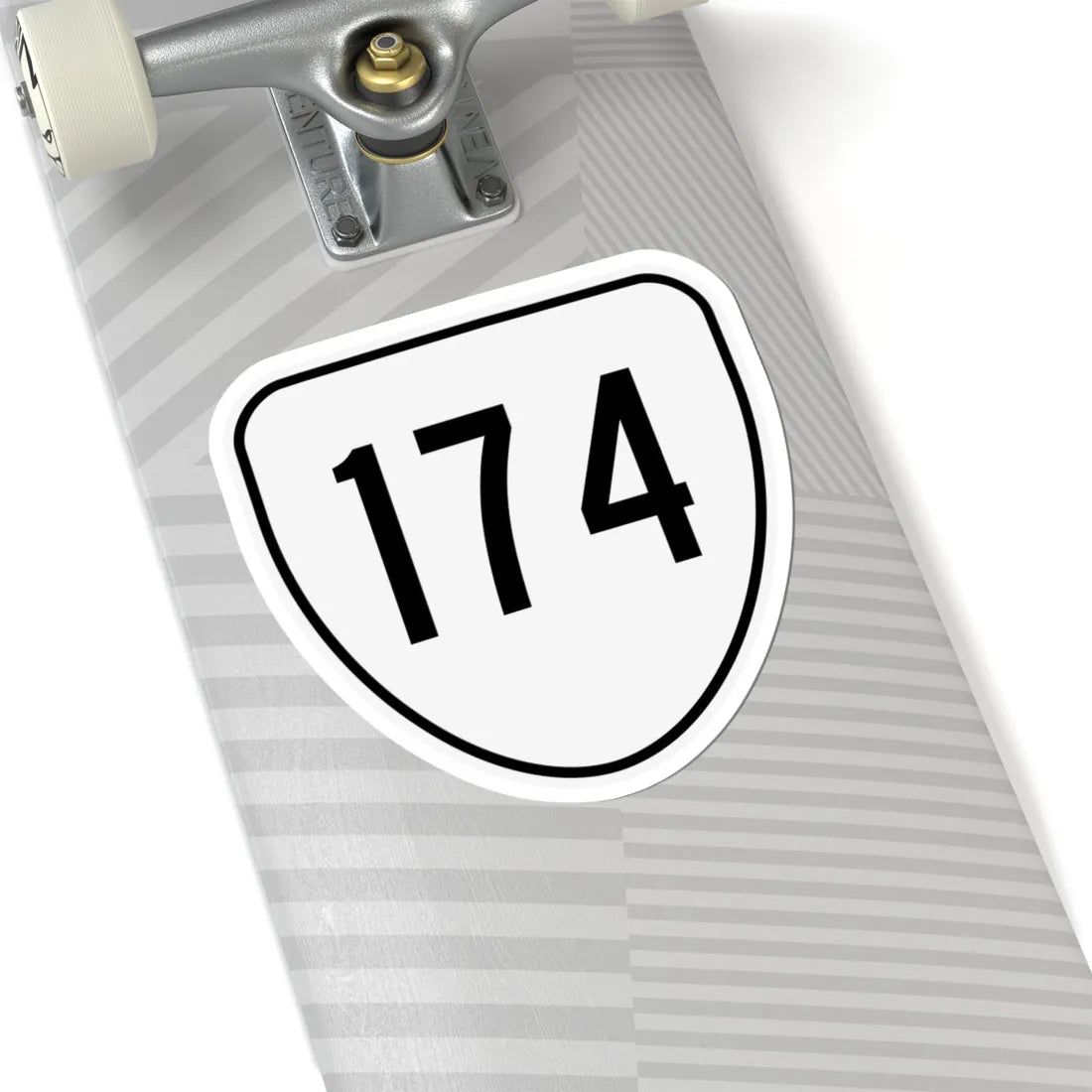 Virginia 174 1956 (Virginia) (Road Sign) STICKER Vinyl Kiss-Cut Decal - The Sticker Space